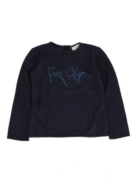 Pulover Fashion knit top with embroidery
