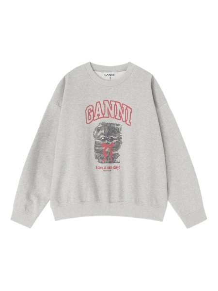 Pulover Ganni gri