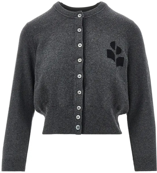 Pulover 'Lona' cotton and wool cardigan