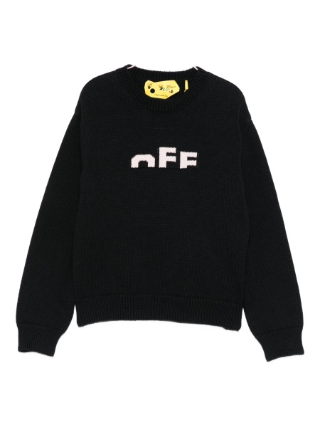 Pulover Off-White negru