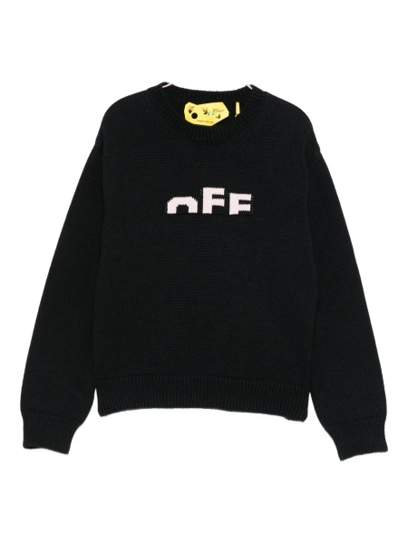 Pulover Off-White negru
