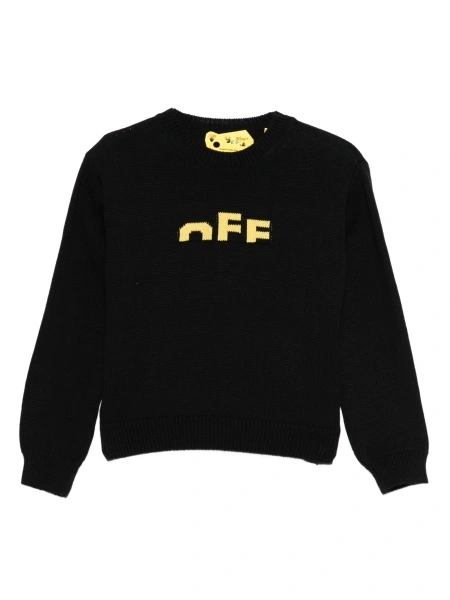 Pulover Off-White negru