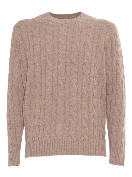 Pulover RIBBED CREWNECK SWEATER