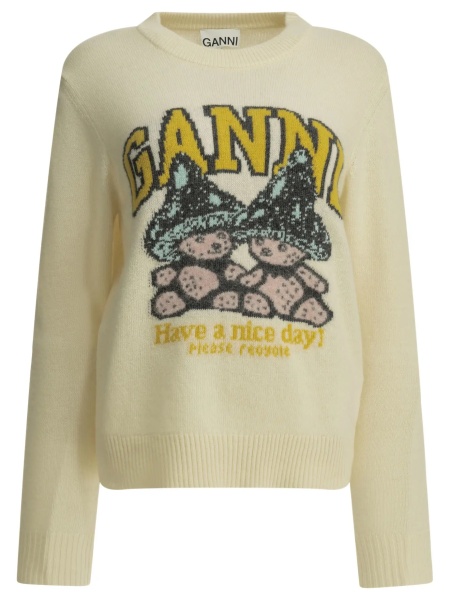 Pulover "Teddy Mushroom" Crew-Neck Sweater