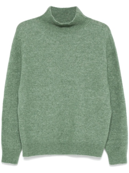 Pulover tricotat ALYSI verde