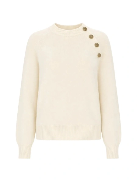 Pulover tricotat Balmain neutru