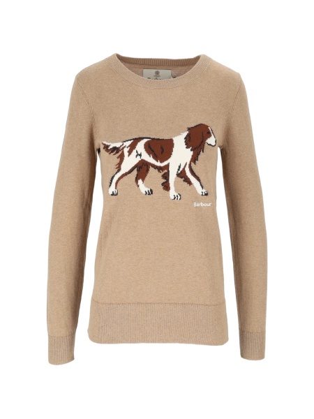 Pulover tricotat Barbour neutru
