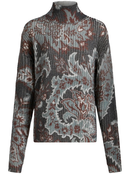 Pulover tricotat ETRO albastru