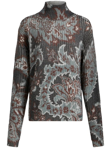 Pulover tricotat ETRO albastru