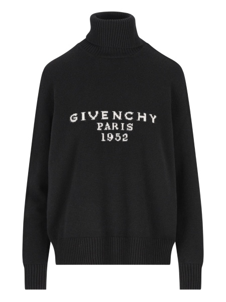 Pulover tricotat Givenchy negru