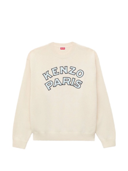 Pulover tricotat Kenzo neutru
