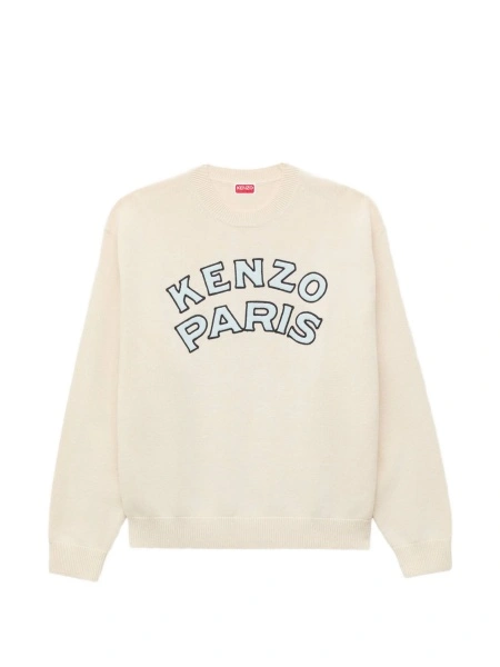 Pulover tricotat Kenzo neutru