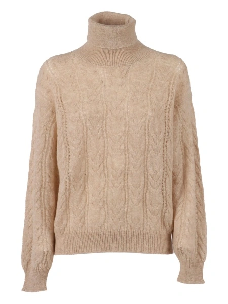 Pulover tricotat PHI BY FILIPPO DE LAURENTIIS neutru