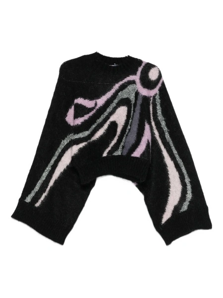 Pulover tricotat PUCCI negru