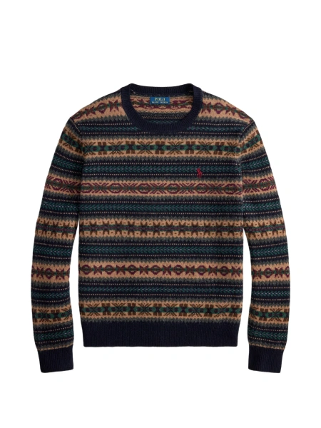 Pulover tricotat Ralph Lauren albastru