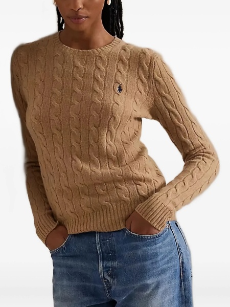 Pulover tricotat Ralph Lauren maro