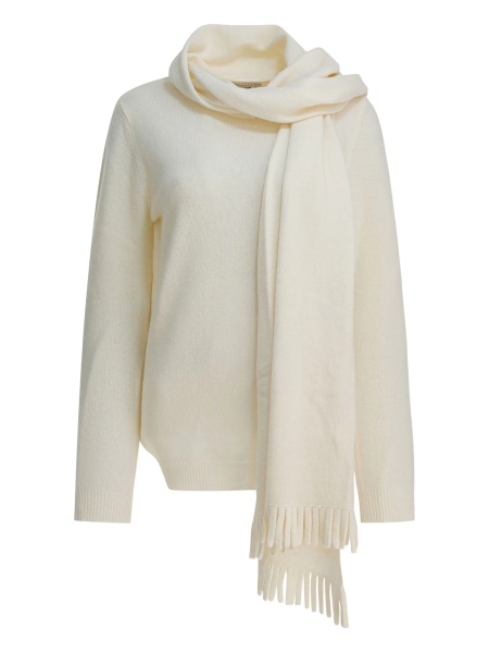 Pulover tricotat Sandbeige neutru