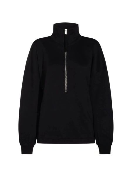 Pulover tricotat Thom / Krom negru