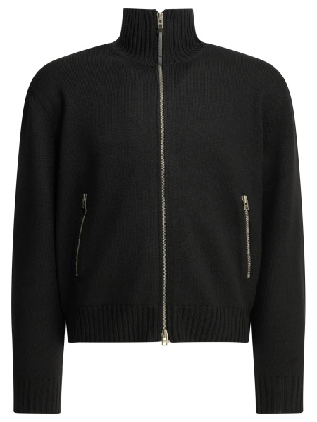 Pulover Wool Sweater with a Zipper