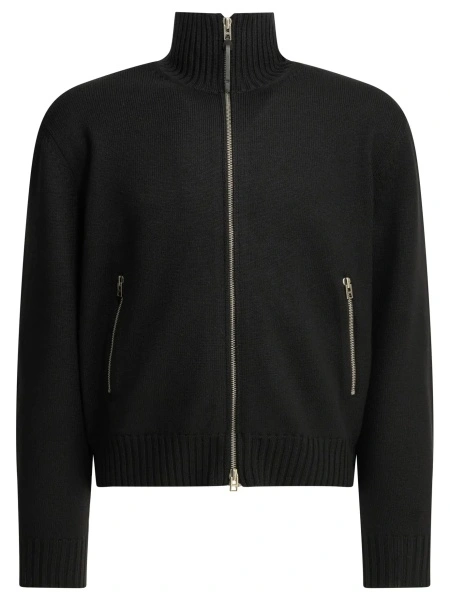 Pulover Wool Sweater with a Zipper