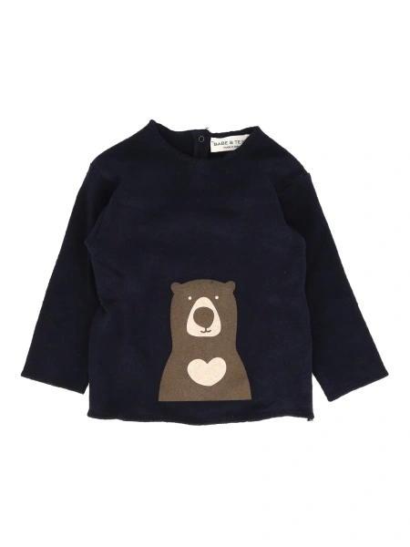 Pulovere BEAR KNIT - WARM COTTON / 127Blue