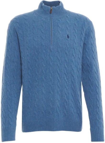 Pulovere Knit sweater with logo embroidery