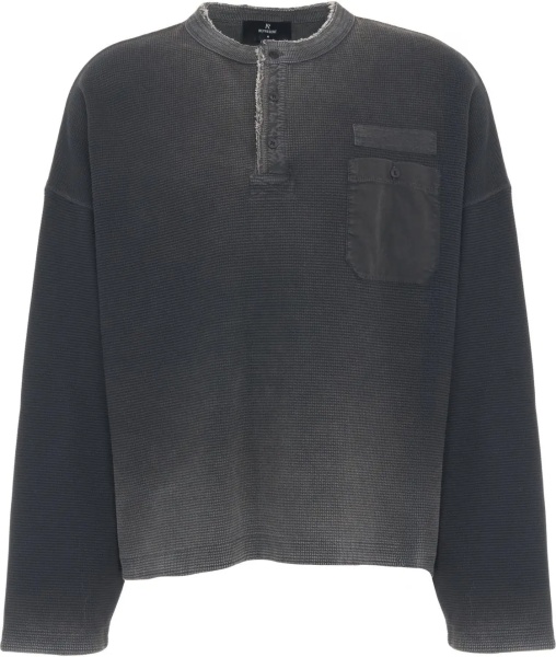 Pulovere Long-sleeved shirt 'Henley'
