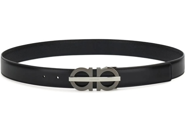 Reversible and adjustable Gancini Belt