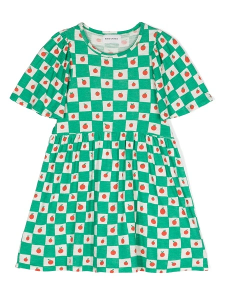 Rochie casual Bobo Choses verde