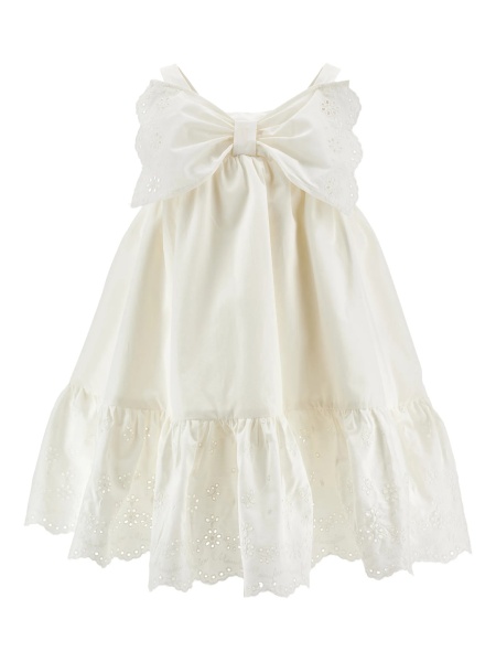 Rochie casual Monnalisa neutra