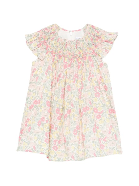 Rochie casual Tartine et Chocolat alba din bumbac