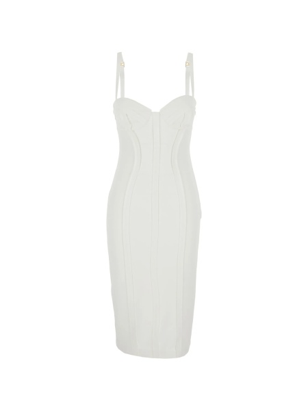 Rochie de ocazie Elisabetta Franchi alba