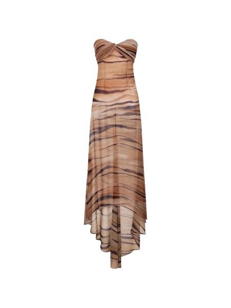 Rochie de ocazie Elisabetta Franchi maro