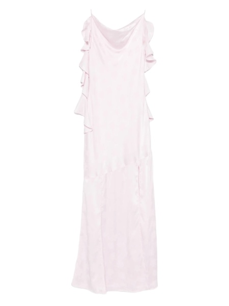 Rochie de ocazie ROTATE Birger Christensen roz din polyester si spandex/elastan