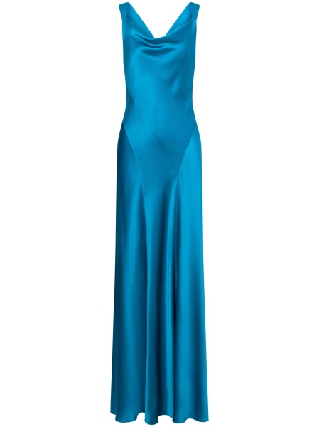 Rochie de seara Alberta Ferretti albastra