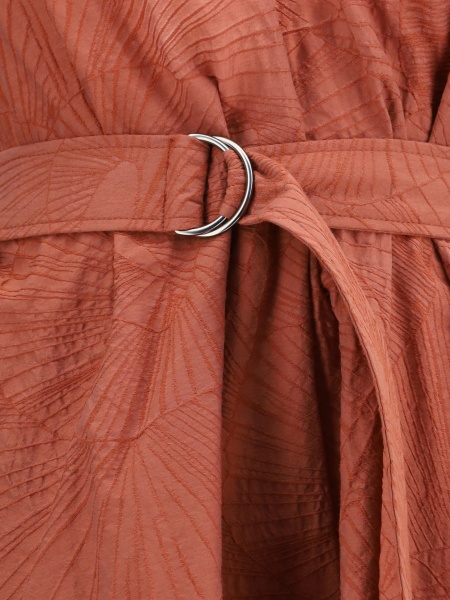 Rochie de zi Brunello Cucinelli portocalie