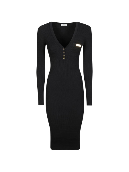 Rochie de zi Elisabetta Franchi neagra