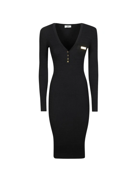 Rochie de zi Elisabetta Franchi neagra