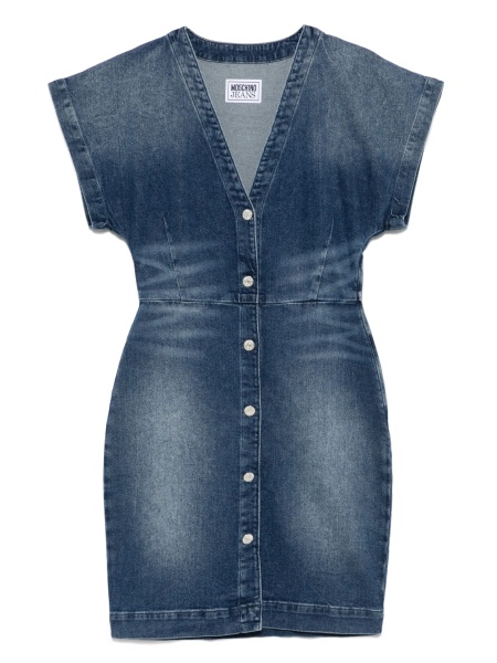 Rochie de zi MOSCHINO JEANS albastra