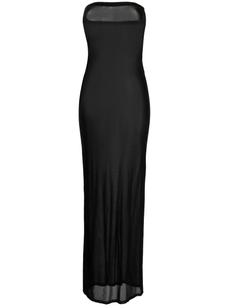 Rochie de zi Saint Laurent neagra din vascoza