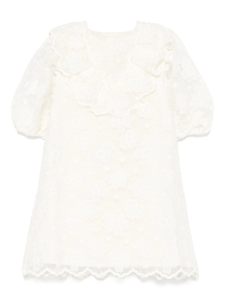 Rochie eleganta Tartine et Chocolat alba din poliamida