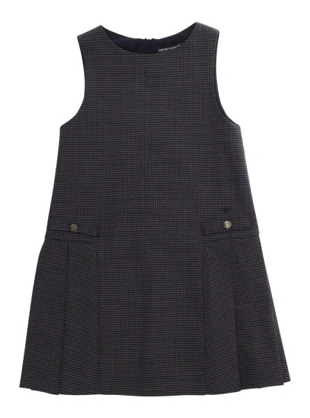 Rochie EMPORIO ARMANI KIDS albastra