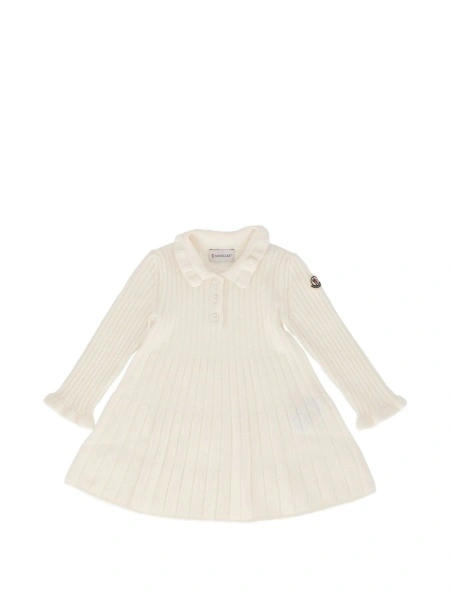 Rochie tricotata Moncler neutra