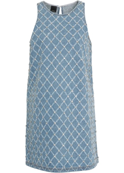 Rochii Denim dress with rhinestones