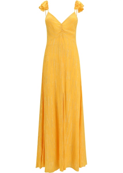 Rochii Long V-neck Dress