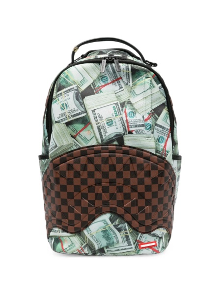 Rucsac Sprayground verde din pvc