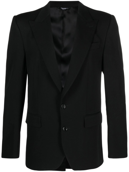 Sacou Dolce & Gabbana negru din lana