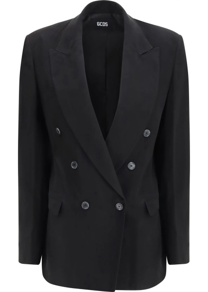 Sacou Double-breasted Blazer