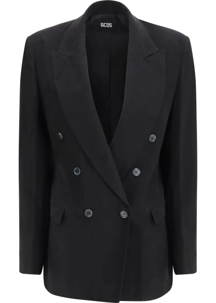 Sacou Double-breasted Blazer