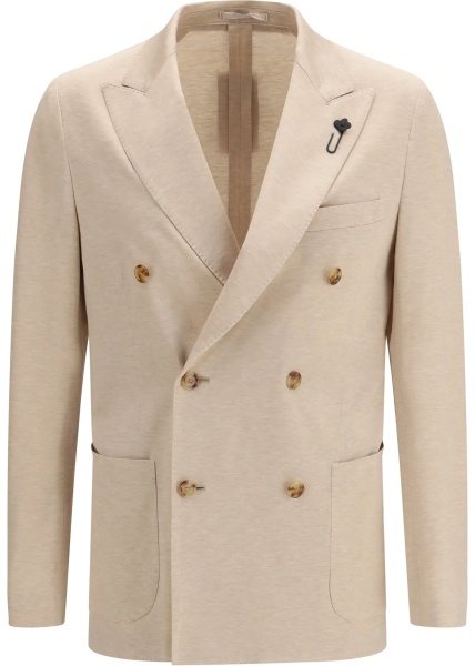 Sacou Double-breasted Jacket